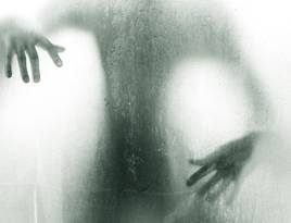 Black and white creepy ghost 15271