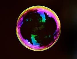 Ball black bubble 35016
